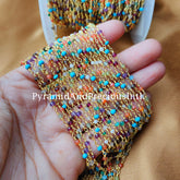 1-50 Feet Multi Disco Beaded Rosary Chain, Rondelle Faceted 2.5-3.5mm Gold Plating Chain, Jewelry Findings – SELLING BY FOOT